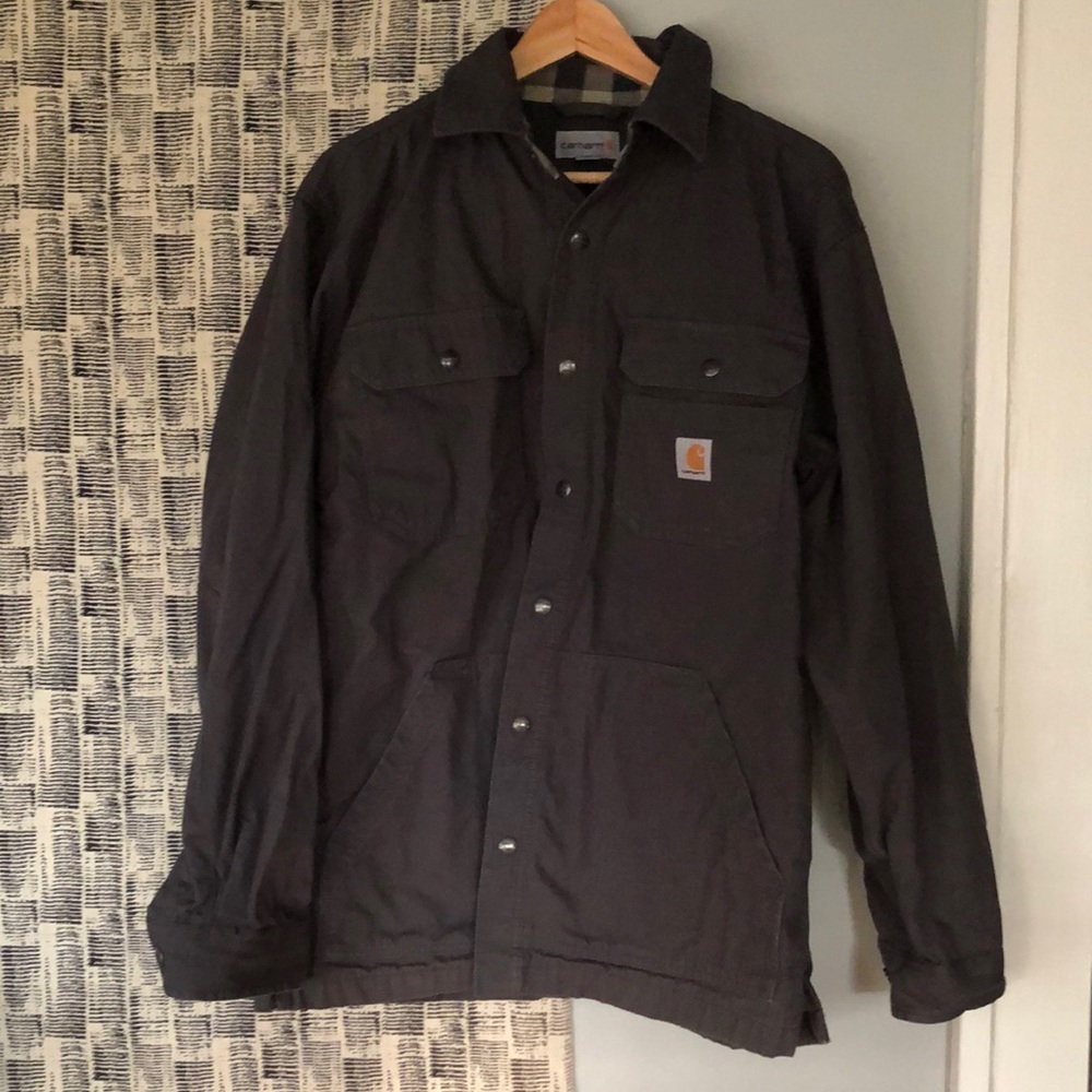 Carhartt Flannel-Lined Shirt Jacket